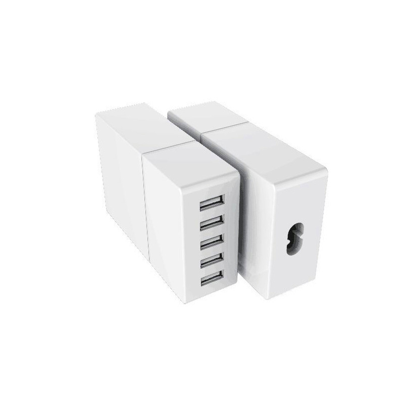 52W 5USB Desktop QC3.0 Charger